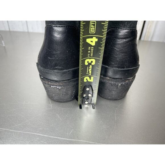 UGG Australia Penelope Booties Black Leather Zip Women's 7.5 Boots - Picture 7 of 8